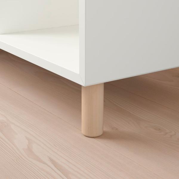 Стеллаж Ikea Eket 80 x 140 x 35см cm / ЛДСП / White photo 2