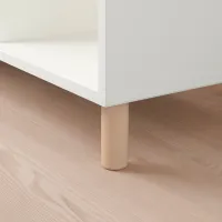 Стеллаж Ikea Eket 80 x 140 x 35см cm / ЛДСП / White photo 2