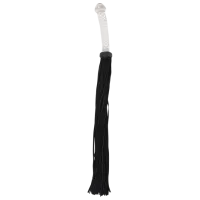 Bici Bad Kitty Leather Flogger Glass Black photo 2