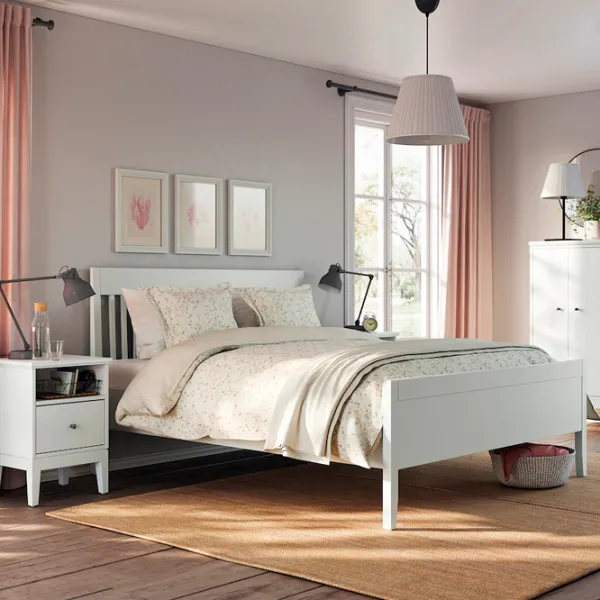 Pat Ikea Idanas Luroy 160 x 200 cm / Furnir / White photo 2