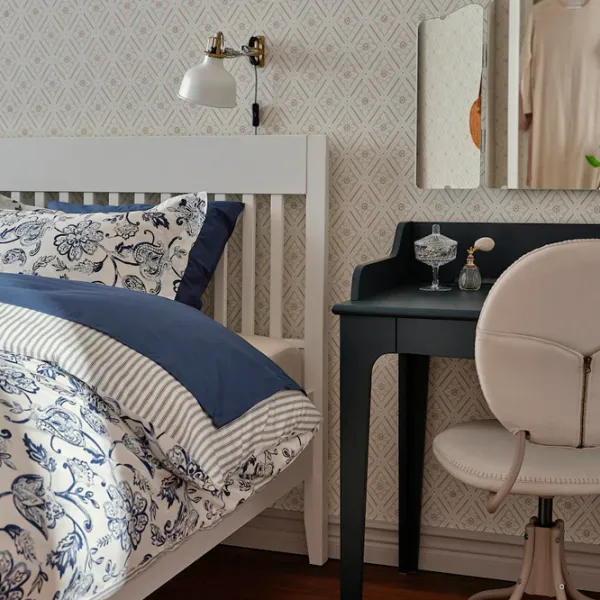 Pat Ikea Idanas Luroy 160 x 200 cm / Furnir / White photo 4