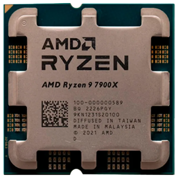Процессор AMD Ryzen 9 7900X Tray AM5 / 4.7 ГГц - 5.60 ГГц photo 1
