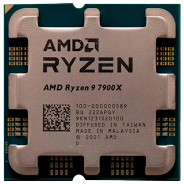 Процессор AMD Ryzen 9 7900X Tray AM5 / 4.7 ГГц - 5.60 ГГц photo 1