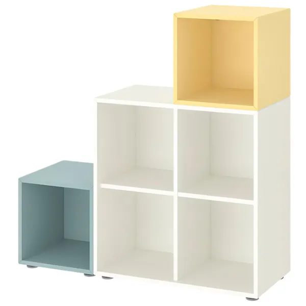 Стеллаж Ikea Eket 105 x 107 x 35см cm / ЛДСП / Жёлтый photo 1