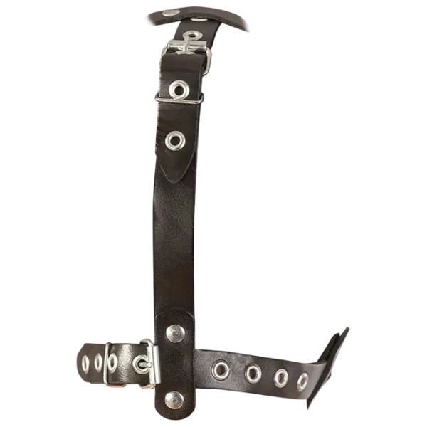 Кляп Zado Leather Head Harness with Dildo Черный photo 5 Кляп Zado Leather Head Harness with Dildo Черный photo 5