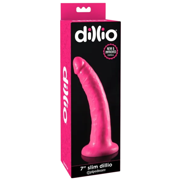 Дилдо Dillio 7 " slim (19.9 см) / Розовый photo 3 Дилдо Dillio 7 " slim (19.9 см) / Розовый photo 3