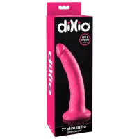 Dildo Dillio 7 " slim (19.9 cm) / Pink photo 3