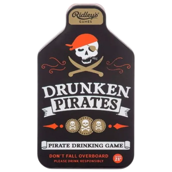 Joc de masă Ridley's Games Drunken Pirates Drinking Game 18+/ Pentru petreceri photo 1