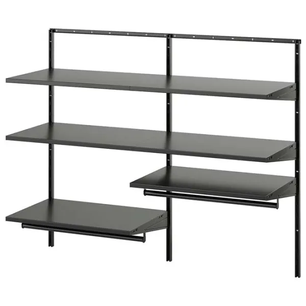 Etajeră Ikea Boaxel Anthracite / PAL photo 1