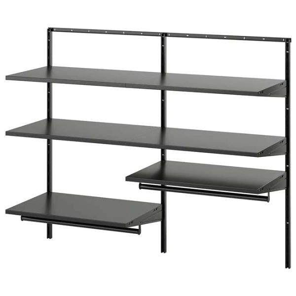 Etajeră Ikea Boaxel Anthracite / PAL photo 1