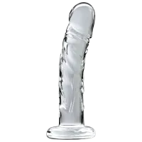 Дилдо Icicles No.62 (18 см) / Прозрачный