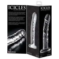 Dildo Icicles No.62 (18 cm) / Transparent photo 2