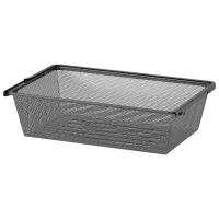 Etajeră Ikea Boaxel Anthracite / Oțel photo 5