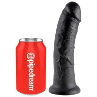 Dildo King Cock 8 " (21.5 cm) / Black photo 3