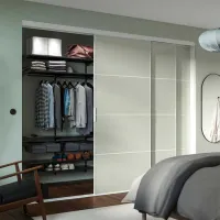 Etajeră Ikea Boaxel Anthracite / Oțel photo 3