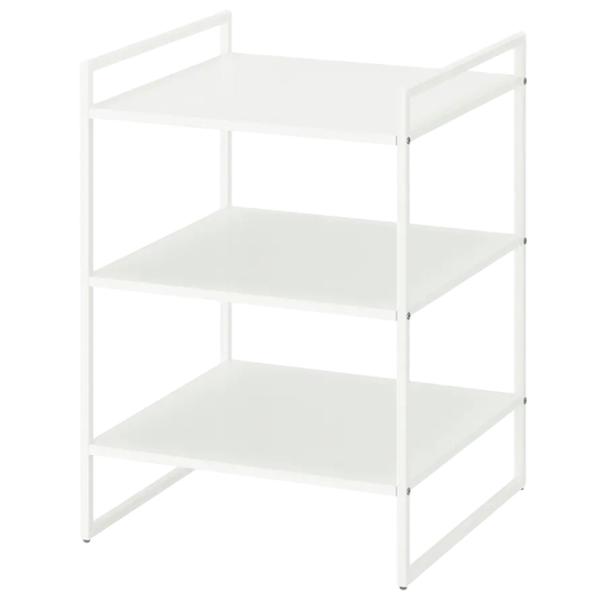 Etajeră Ikea Jonaxel 70 x 51 x 51 cm / Oțel / White photo 1