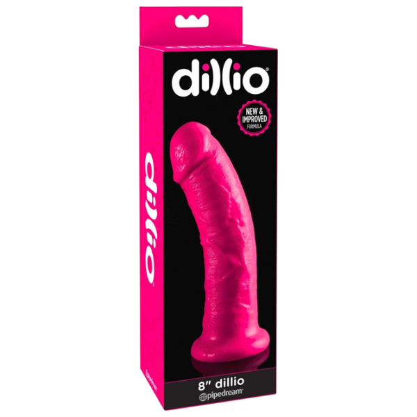 Дилдо Dillio 8 " (21.6 см) / Розовый photo 3 Дилдо Dillio 8 " (21.6 см) / Розовый photo 3