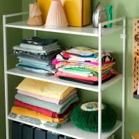 Etajeră Ikea Jonaxel 160 x 182 x 51 cm / Oțel / White photo 3