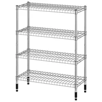 Стеллаж Ikea Omar  Нержавеющая сталь / Серебряный