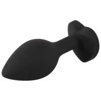 Jucărie anală You2Toys Silicone Butt Plug Black photo 3