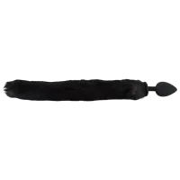 Jucărie anală Bad Kitty Pet Play Plug & Ears 2in1 Black photo 2