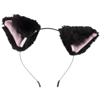 Jucărie anală Bad Kitty Pet Play Plug & Ears 2in1 Black photo 4