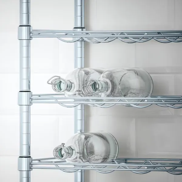 Стеллаж Ikea Omar  Нержавеющая сталь / Серебряный photo 2