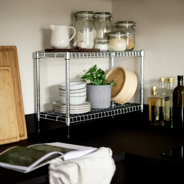 Стеллаж Ikea Omar  Нержавеющая сталь / Серебряный photo 3