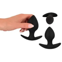 Jucărie anală Black Velvets Anal Trainer Set Black photo 6