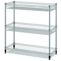 Etajeră Ikea Omar  Oțel inoxidabil / Silver