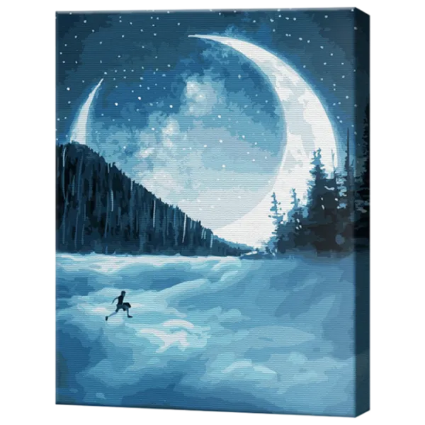 Картина по номерам Art Gallery Бег по облакам GX43078 50 x 40 см / Вертикальная photo 1