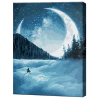 Картина по номерам Art Gallery Бег по облакам GX43078 50 x 40 см / Вертикальная