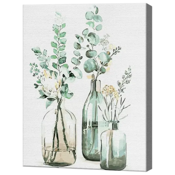 Картина по номерам Art Gallery Веточки в акварели GX47229 50 x 40 см / Вертикальная photo 1