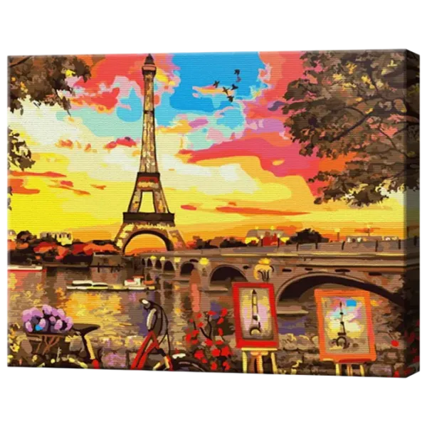 Картина по номерам Art Gallery Вдохновляющая Эйфелева Башня GX32613 50 x 40 см / Горизонтальная photo 1 Картина по номерам Art Gallery Вдохновляющая Эйфелева Башня GX32613 50 x 40 см / Горизонтальная photo 1