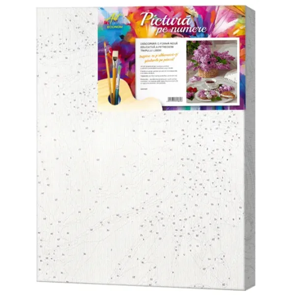 Картина по номерам Art Gallery Букет сирени на завтрак GX47588 50 x 40 см / Вертикальная photo 2