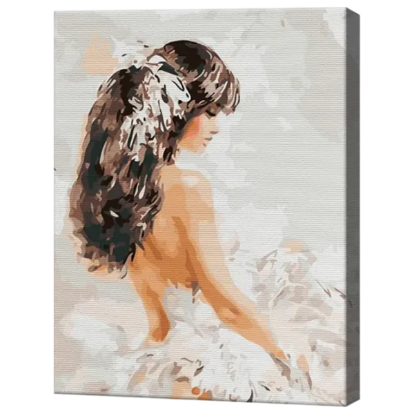 Pictură pe numere Art Gallery Brunetă în rochie ușoară GX46551 50 x 40 cm / Verticală photo 1 Pictură pe numere Art Gallery Brunetă în rochie ușoară GX46551 50 x 40 cm / Verticală photo 1