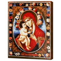 Картина по номерам Art Gallery Жировицкая икона Божией Матери GX22605 50 x 40 см / Вертикальная