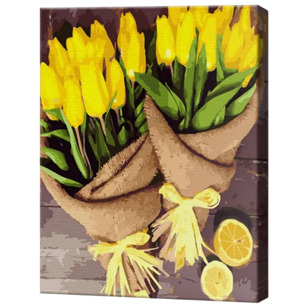 Картина по номерам Art Gallery Желтые тюльпаны GX47584 50 x 40 см / Вертикальная photo 1 Картина по номерам Art Gallery Желтые тюльпаны GX47584 50 x 40 см / Вертикальная photo 1