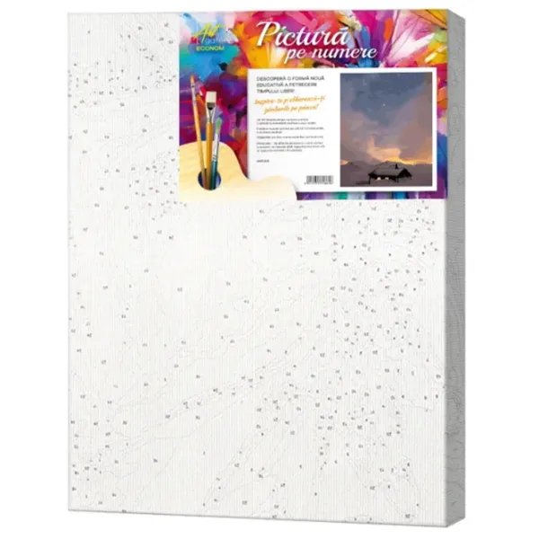 Картина по номерам Art Gallery Домик среди снегов GX46047 50 x 40 см / Вертикальная photo 3 Картина по номерам Art Gallery Домик среди снегов GX46047 50 x 40 см / Вертикальная photo 3