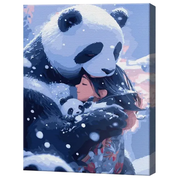 Картина по номерам Art Gallery Объятия с пандой GX46127 50 x 40 см / Вертикальная photo 1 Картина по номерам Art Gallery Объятия с пандой GX46127 50 x 40 см / Вертикальная photo 1