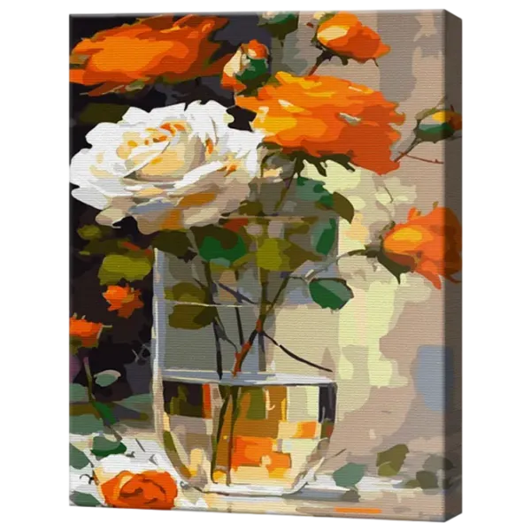 Картина по номерам Art Gallery Розы в вазе GX46544 50 x 40 см / Вертикальная photo 1 Картина по номерам Art Gallery Розы в вазе GX46544 50 x 40 см / Вертикальная photo 1