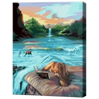 Картина по номерам Art Gallery Прекрасный книжный мир GX4608 50 x 40 см / Вертикальная