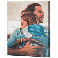 Картина по номерам Art Gallery Объятия любимого GX32578 50 x 40 см / Вертикальная