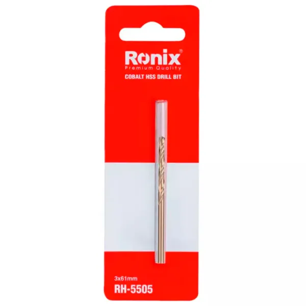 Сверло Ronix RH-5505 HSS-CO photo 3