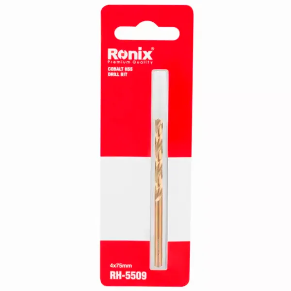 Сверло Ronix RH-5509 HSS-CO photo 4