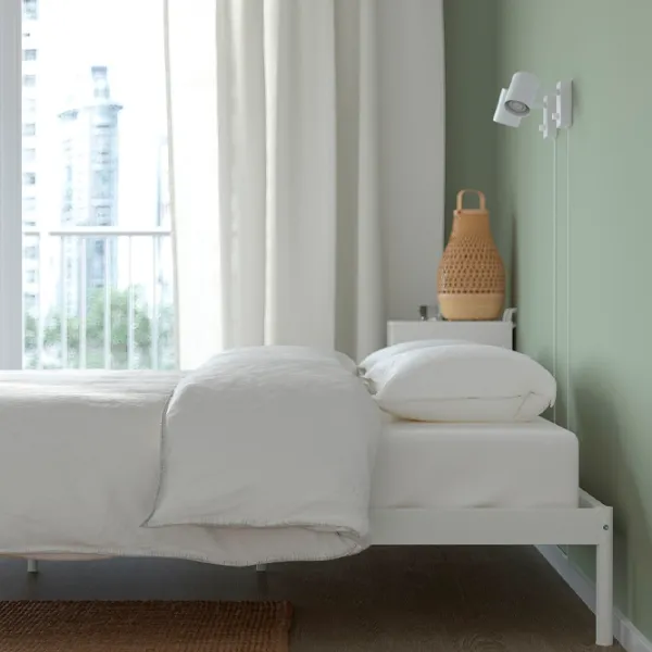 Pat Ikea Vevelstad 140 x 200 cm / Furnir / White photo 2