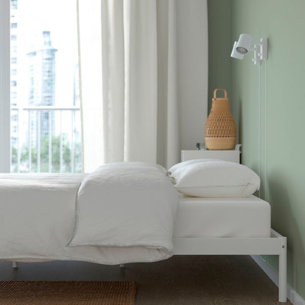 Pat Ikea Vevelstad 140 x 200 cm / Furnir / White photo 2