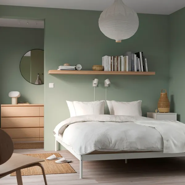 Pat Ikea Vevelstad 140 x 200 cm / Furnir / White photo 3