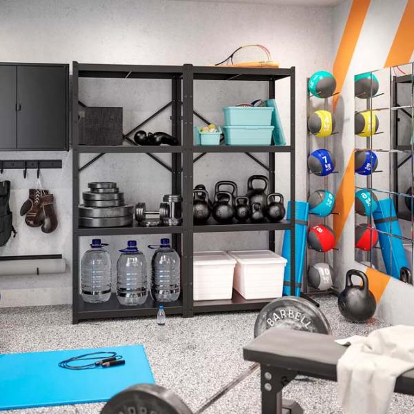 Etajeră Ikea Bror  Black / Oțel photo 6