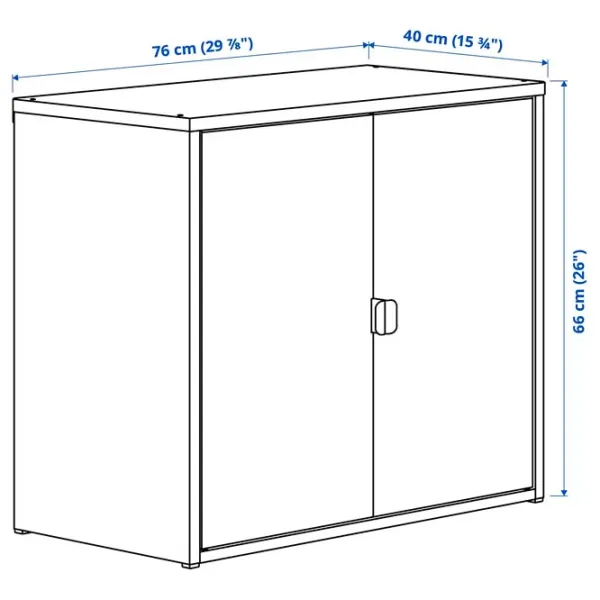 Etajeră Ikea Bror  Black / Oțel photo 8